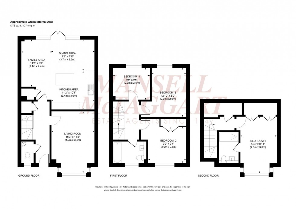 Floorplan for Templegate, Off Keymer Road, RH15