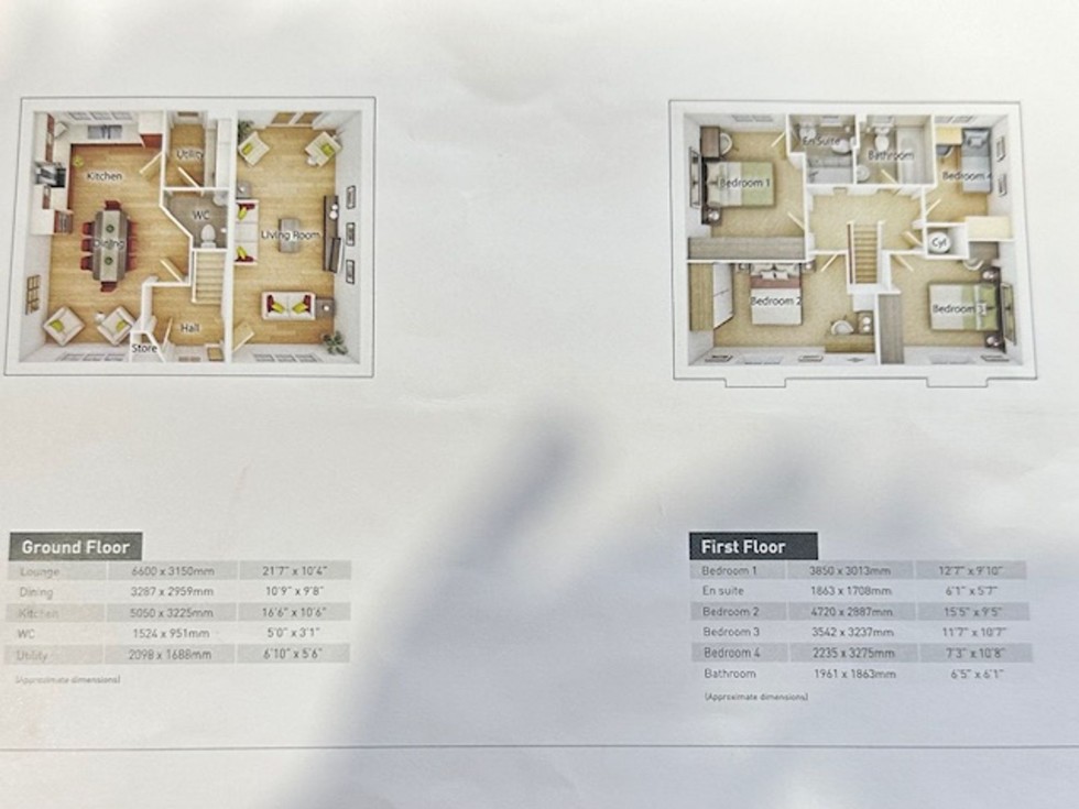 Floorplan for Sanders Gate, Storrington, RH20