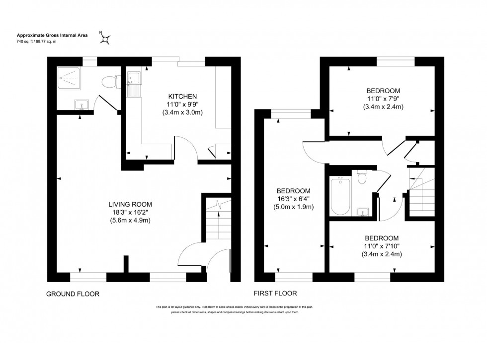 Floorplan for Ryecroft, Haywards Heath, RH16