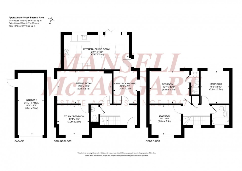Floorplan for Hammonds Ridge, Burgess Hill, RH15
