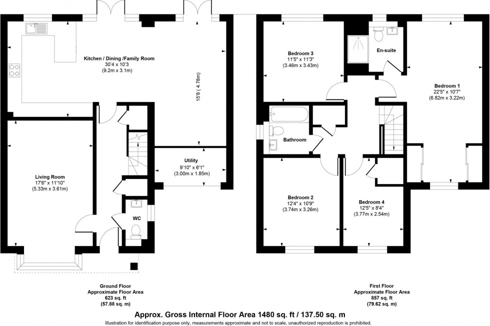 Floorplan for Gatesmead, Haywards Heath, RH16