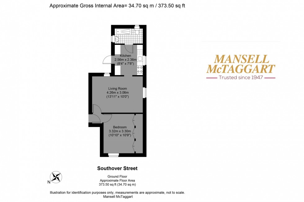 Floorplan for Southover Street, Brighton, BN2