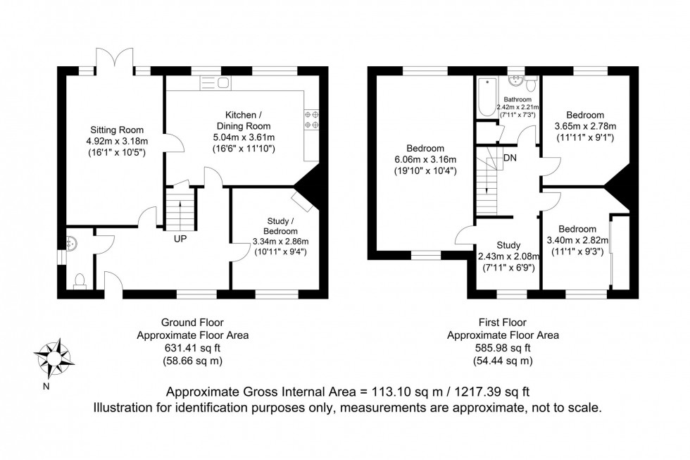 Floorplan for Gote Lane, Ringmer, BN8