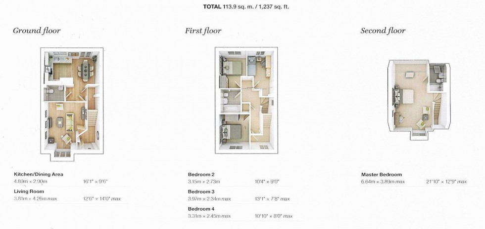 Floorplan for Blackberry Drive, Lindfield, RH16