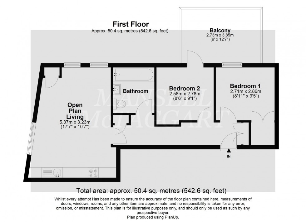 Floorplan for High Street, Horley, RH6