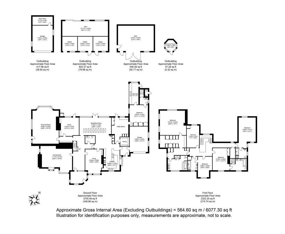 Floorplan for Uckfield Road, Crowborough, TN6