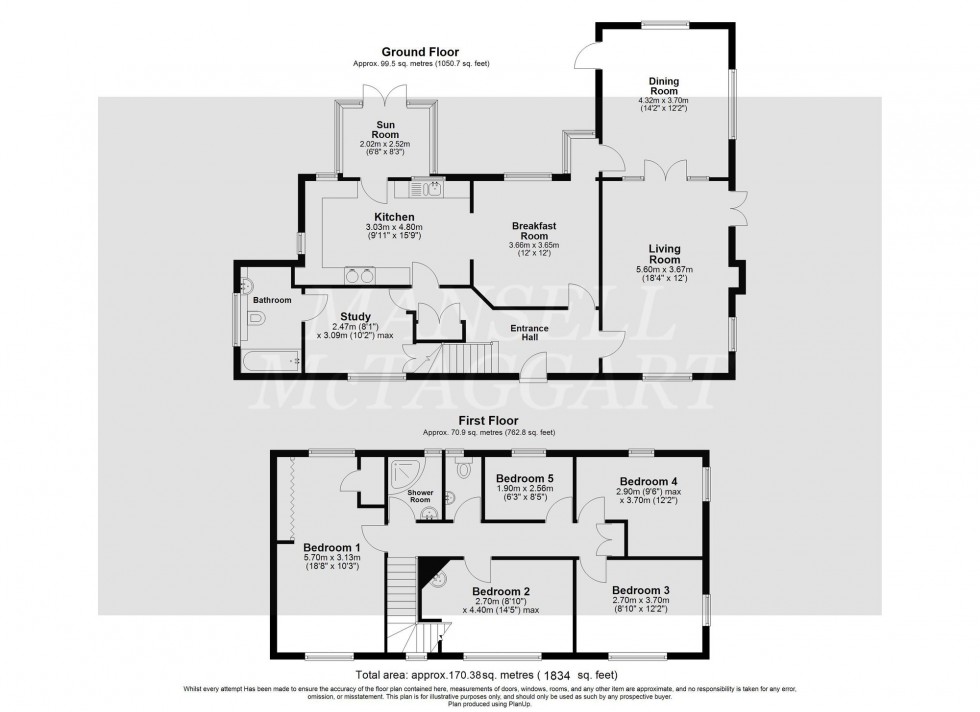 Floorplan for Green Lane, Worth, RH10