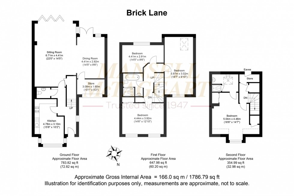 Floorplan for Brick Lane, Cuckfield, RH17