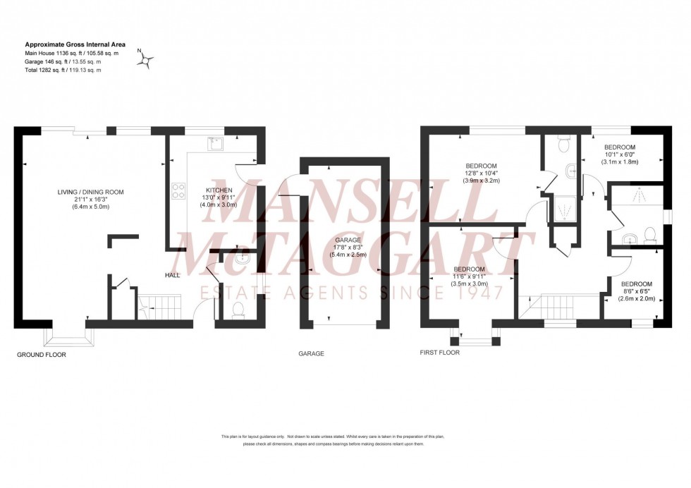 Floorplan for Henry Burt Way, Burgess Hill, RH15