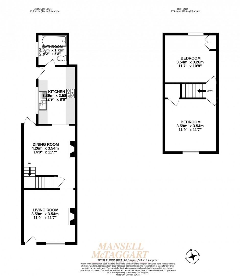 Floorplan for Station Road, Lingfield, RH7