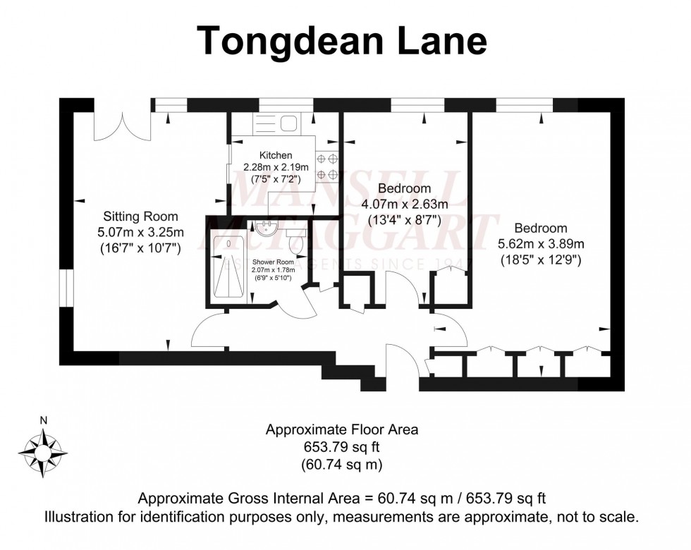 Floorplan for Tongdean Lane, Withdean, BN1
