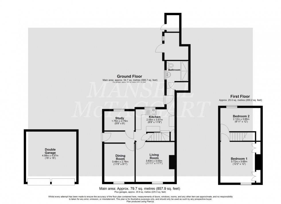 Floorplan for Greybury Lane, Marsh Green, TN8