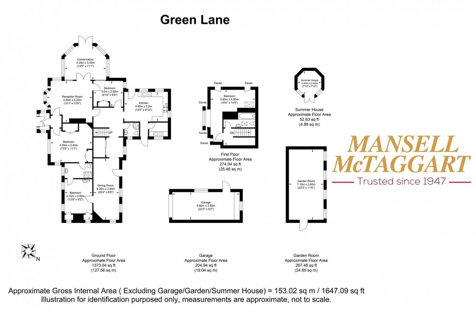 Floorplan for Meath Green Lane, Horley, RH6