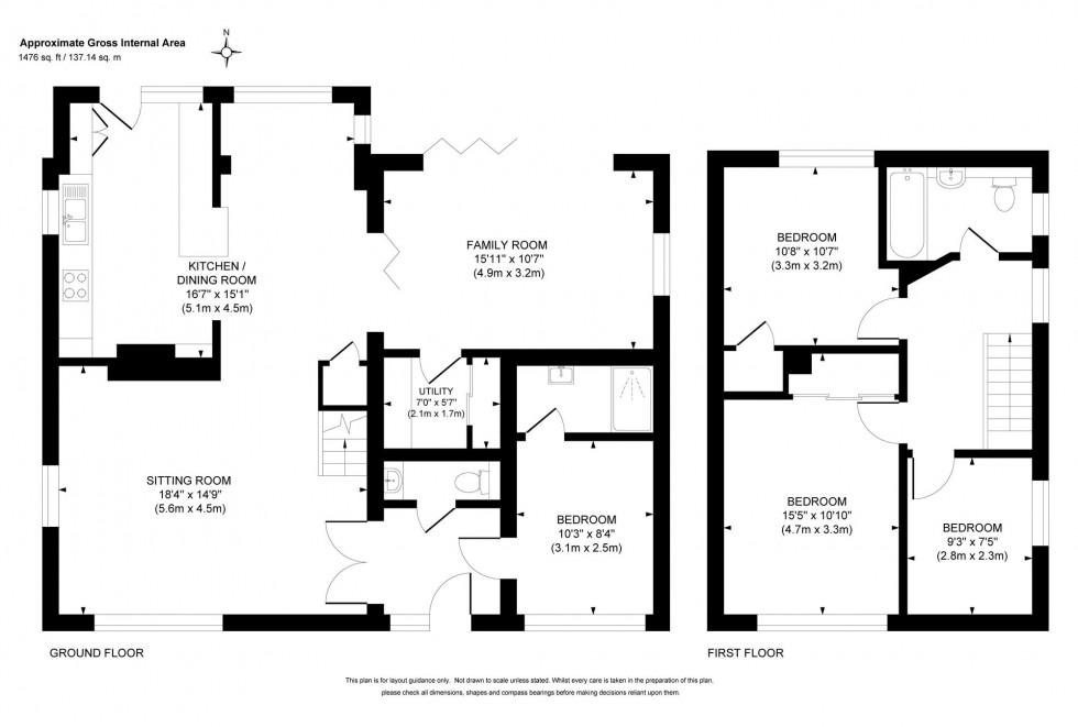 Floorplan for Hickmans Lane, Lindfield, RH16