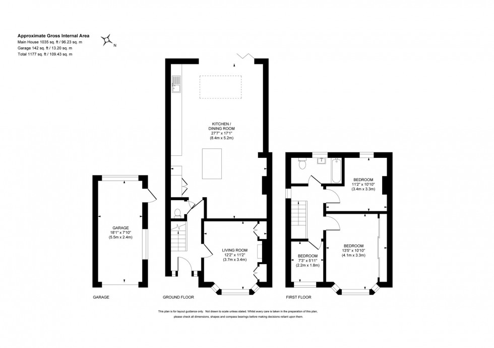 Floorplan for Franklynn Road, Haywards Heath, RH16