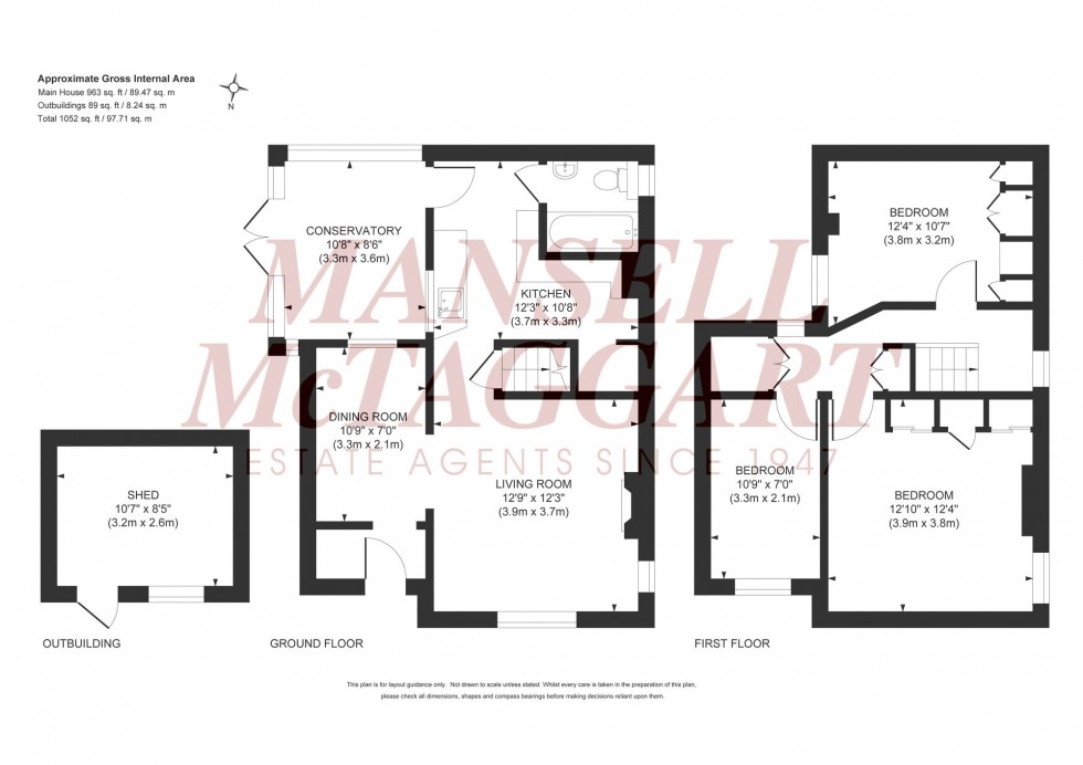 Floorplan for London Road, Burgess Hill, RH15