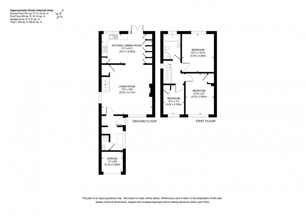 Floorplan for Eastern Road, Haywards Heath, RH16