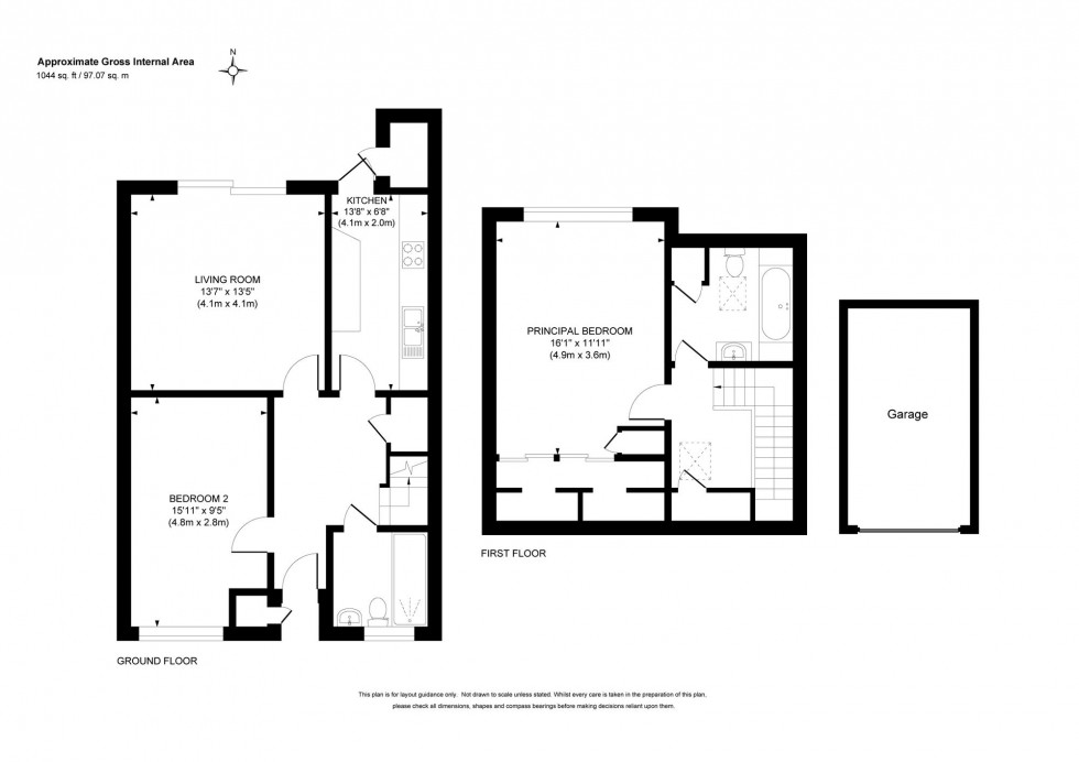 Floorplan for Tower House Close, Cuckfield, RH17