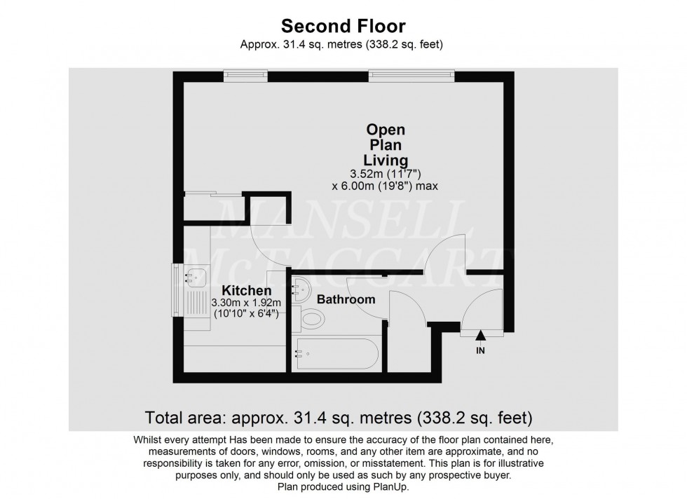 Floorplan for St. Leonards Park, East Grinstead, RH19