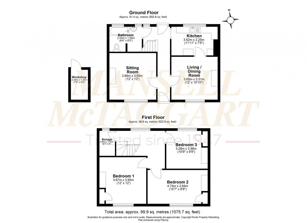 Floorplan for East Grinstead Road, North Chailey, BN8