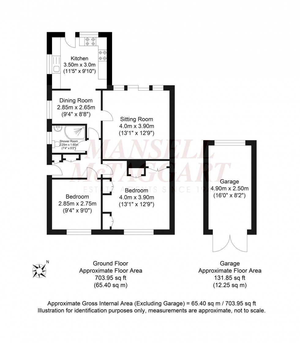 Floorplan for Cootes Avenue, Horsham, RH12
