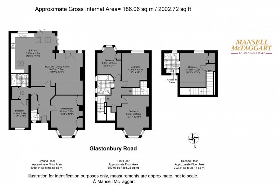 Floorplan for Glastonbury Road, Hove, BN3