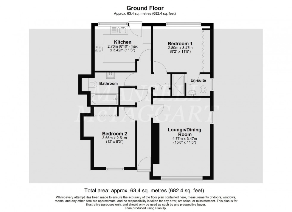 Floorplan for London Road, Crawley, RH10