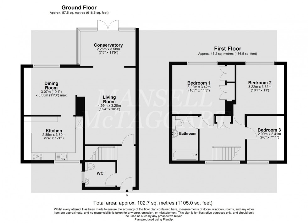 Floorplan for St. Johns Meadow, Blindley Heath, RH7