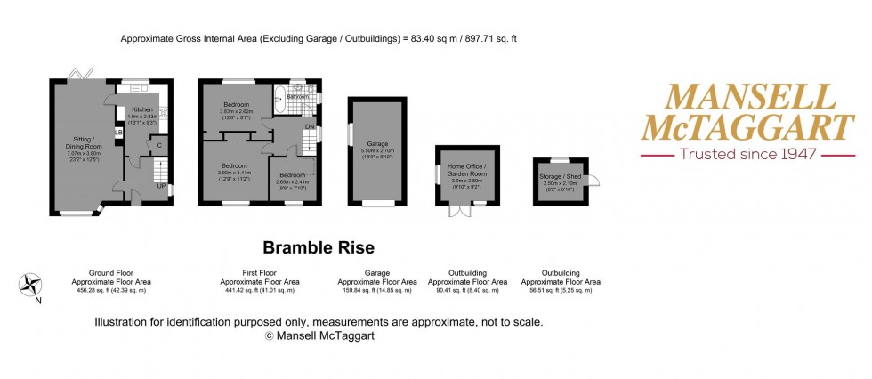 Floorplan for Bramble Rise, Brighton, BN1