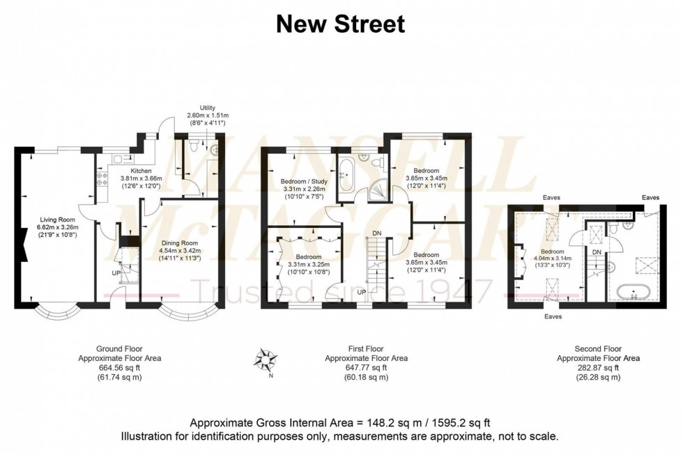 Floorplan for New Street, Crawley, RH10