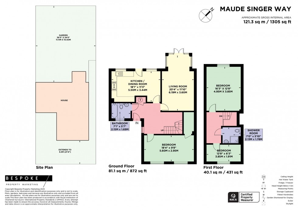 Floorplan for Maude Singer Way, Hurstpierpoint, BN6
