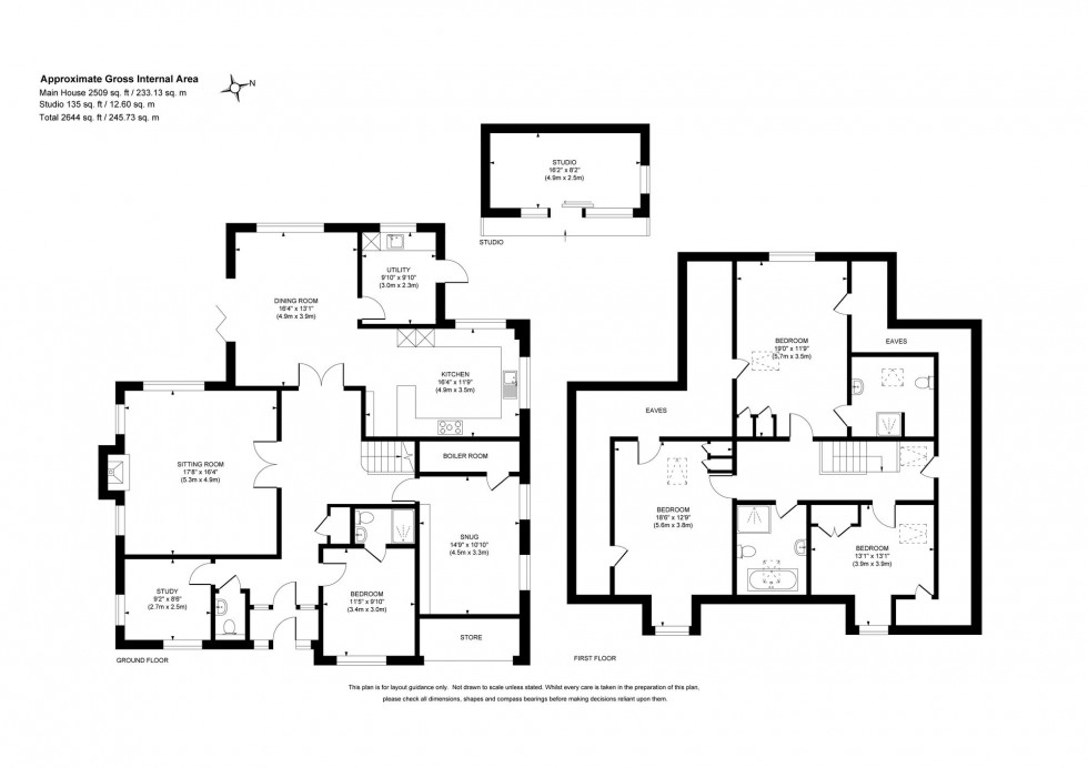 Floorplan for Nursery Lane, Wivelsfield Green, RH17
