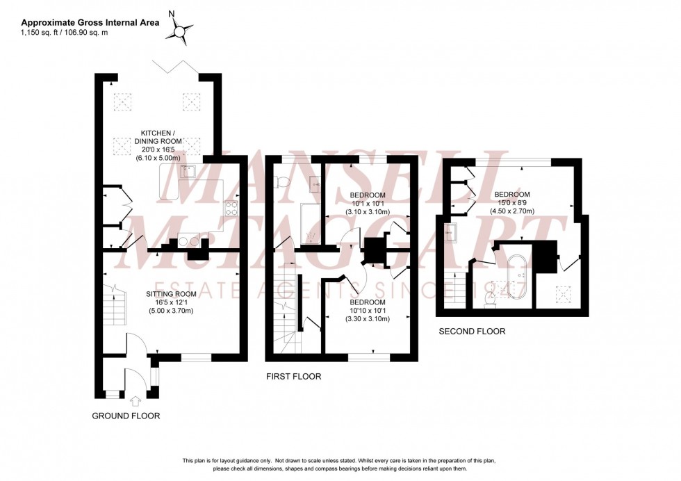 Floorplan for Station Road, Plumpton Green, BN7