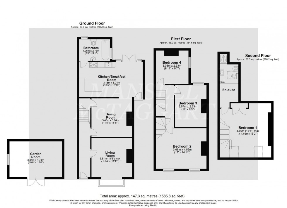 Floorplan for Spencers Road, Crawley, RH11