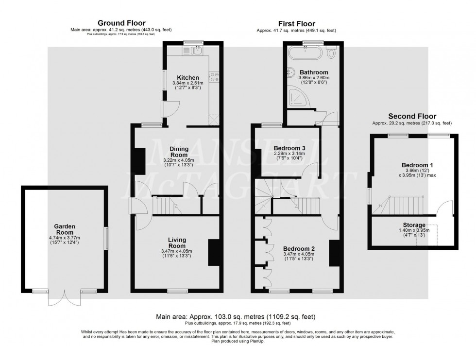 Floorplan for Princess Road, Crawley, RH11