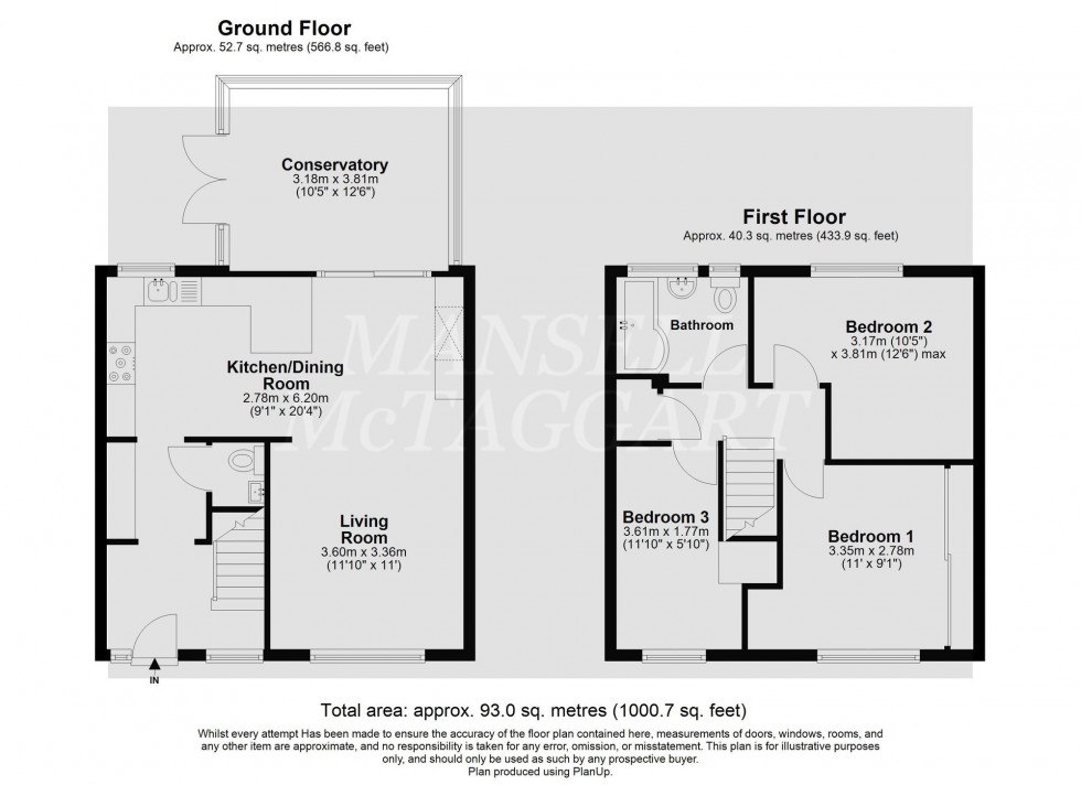 Floorplan for Paddockhurst Road, Crawley, RH11
