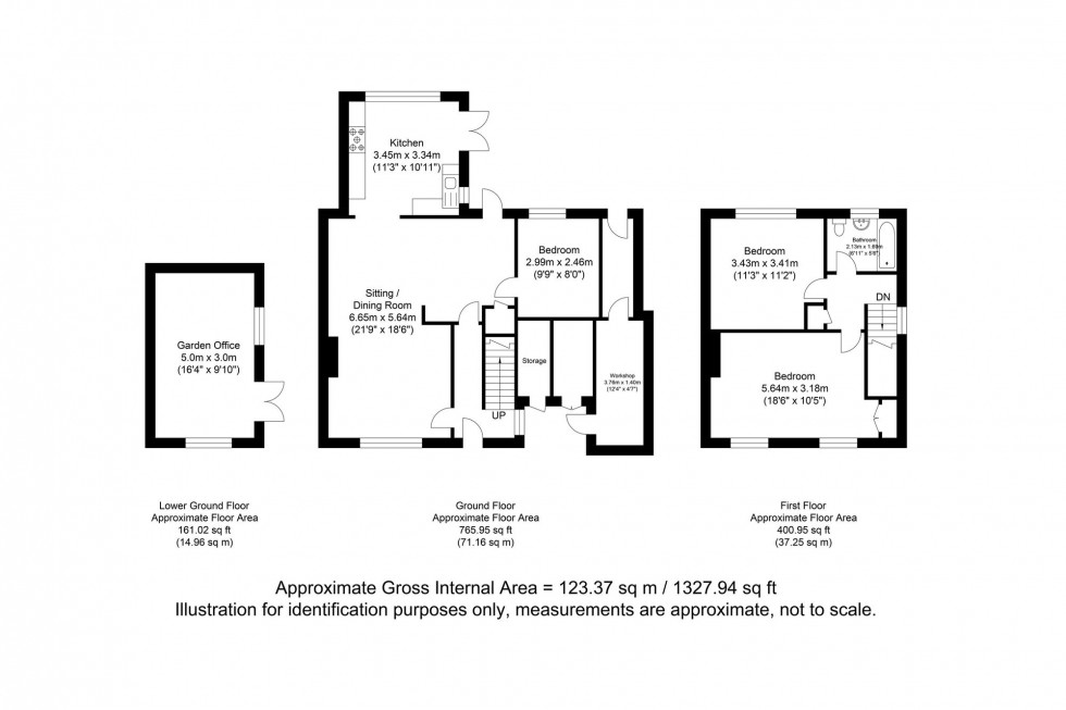 Floorplan for Chandlers Mead, Cooksbridge, BN8