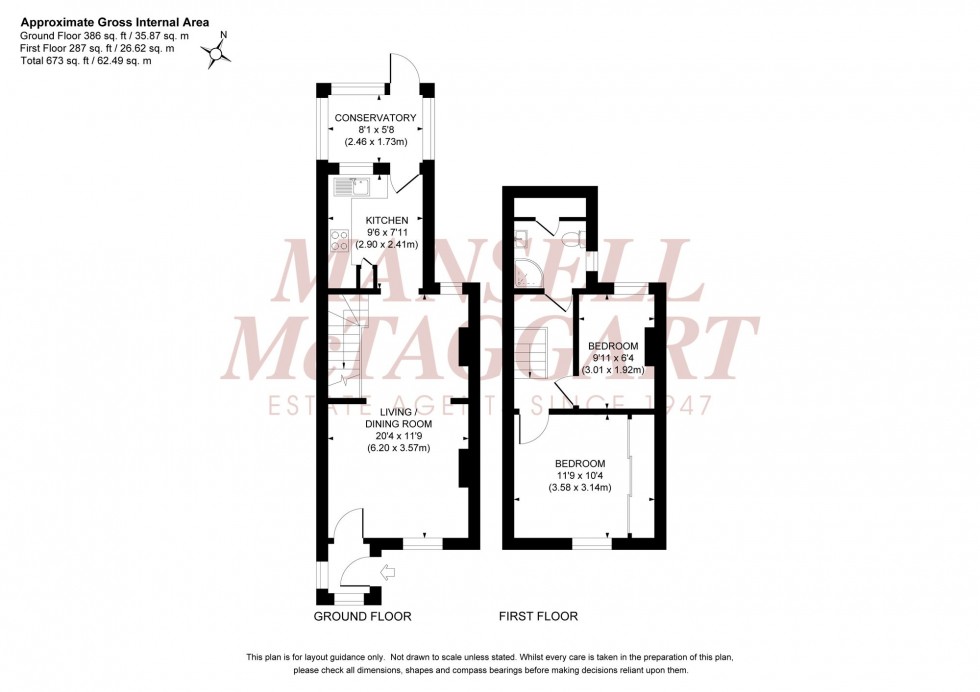 Floorplan for Leylands Road, Burgess Hill, RH15