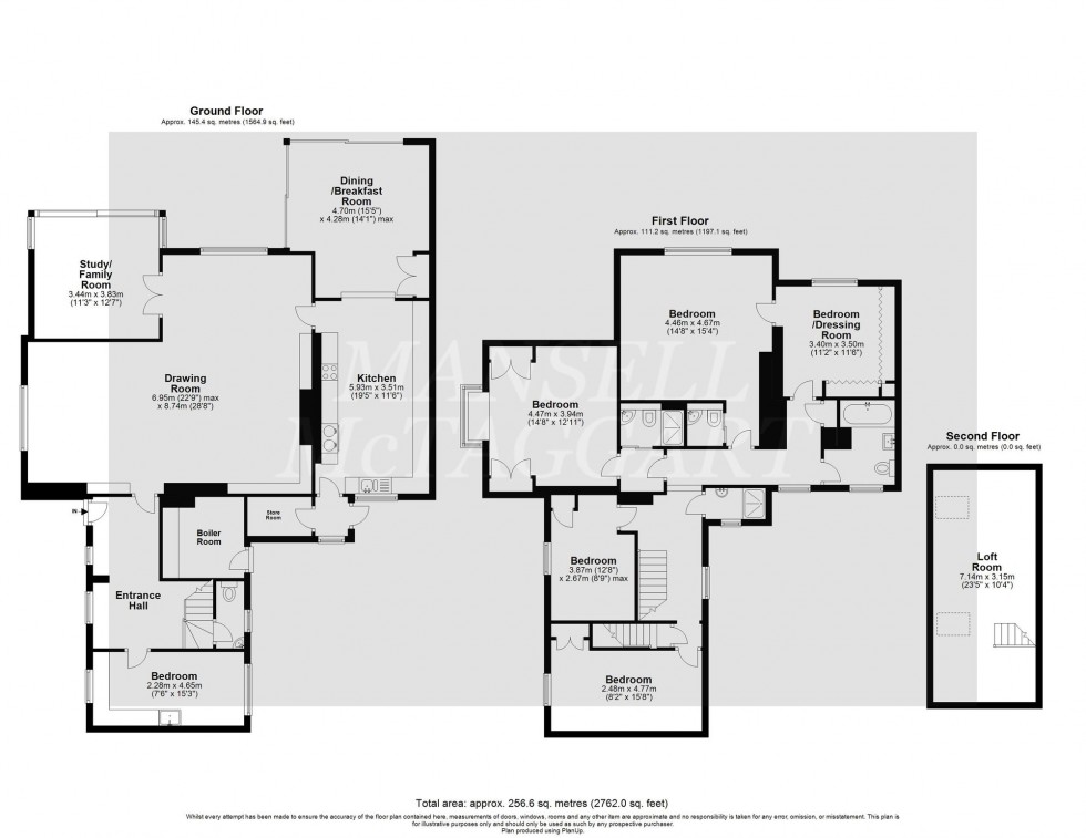 Floorplan for Priory Road, Forest Row, RH18
