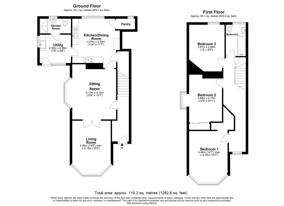 Floorplan for Hartfield Road, Forest Row, RH18