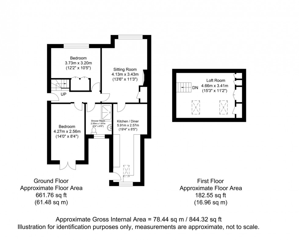 Floorplan for Deans Meadow, Barcombe, BN8
