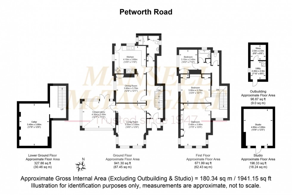 Floorplan for Petworth Road, Wisborough Green, RH14
