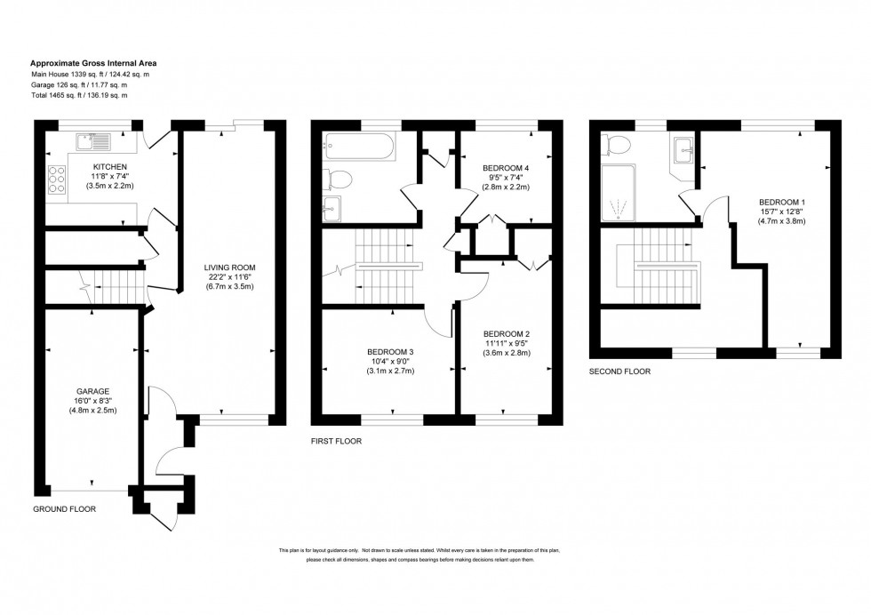 Floorplan for Beech Hill, Haywards Heath, RH16