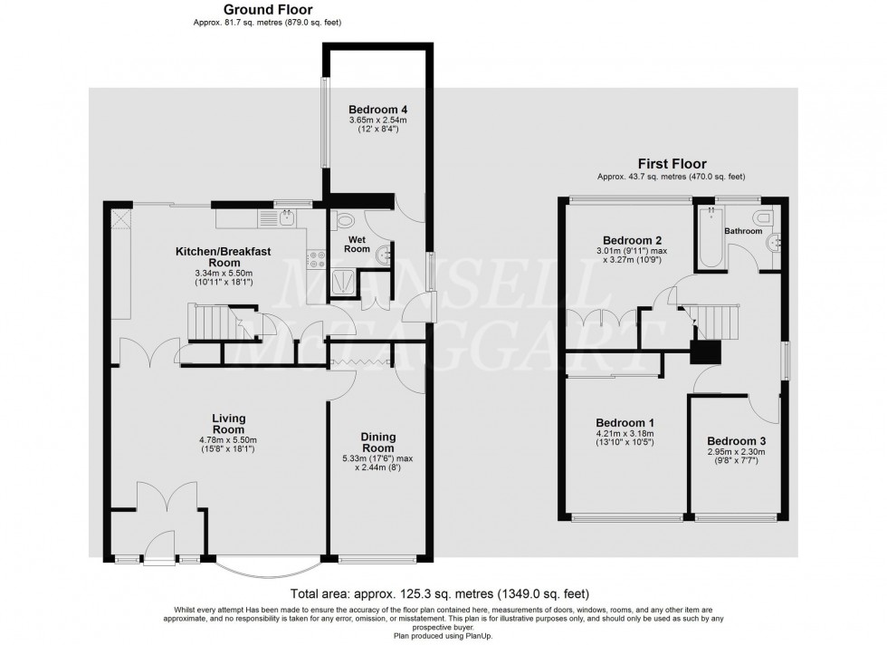 Floorplan for Kingscote Hill, Crawley, RH11