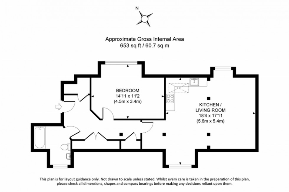 Floorplan for Syresham Gardens, The Priory Syresham Gardens, RH16