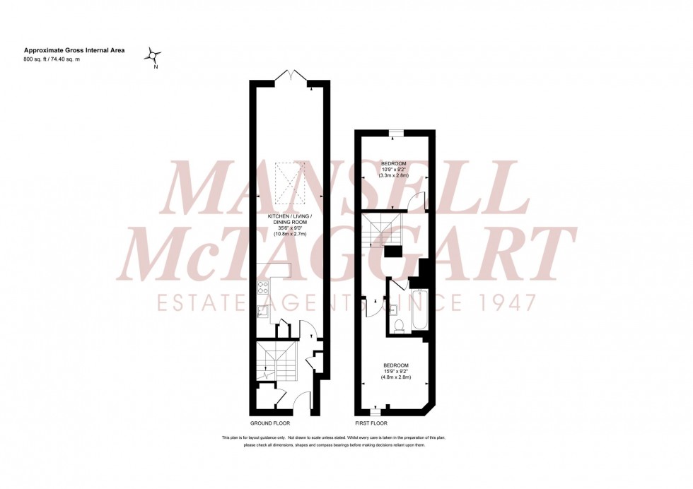 Floorplan for Lower Church Road, Burgess Hill, RH15