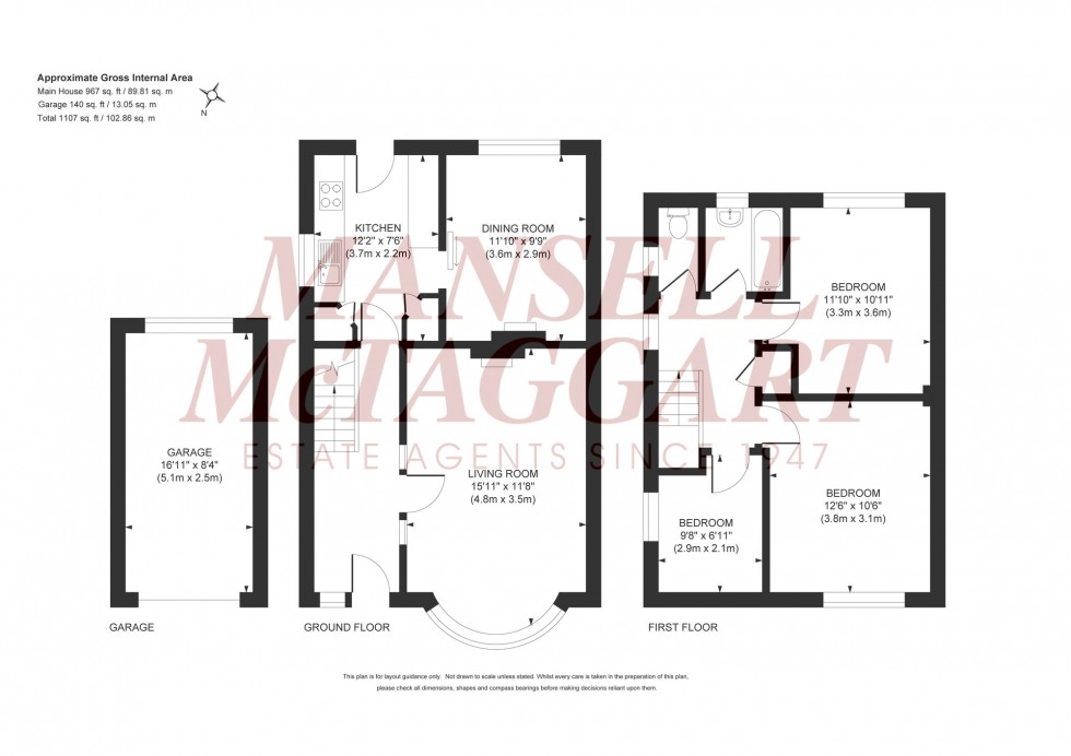 Floorplan for Station Road, Burgess Hill, RH15