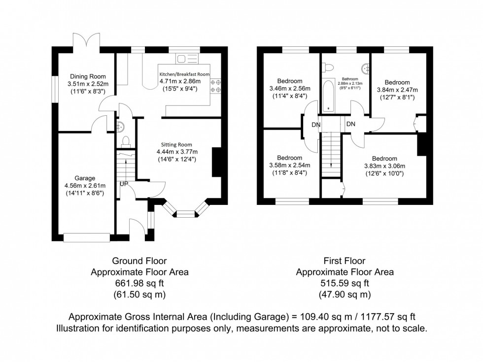 Floorplan for Mill Mead, Ringmer, BN8