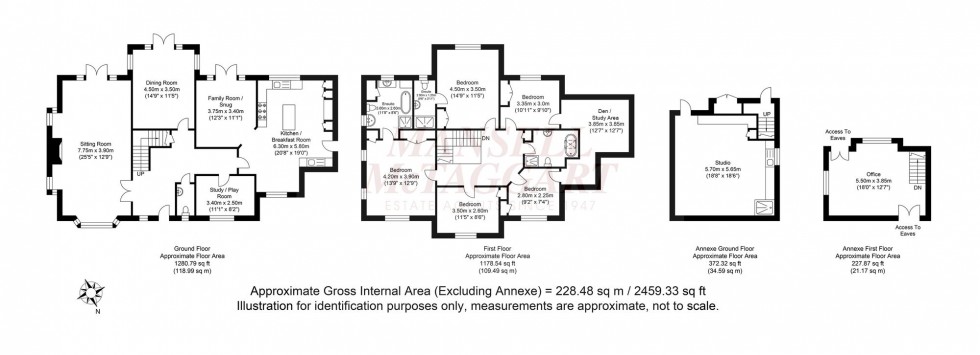 Floorplan for Swallowfield Copse, Southwater, RH13
