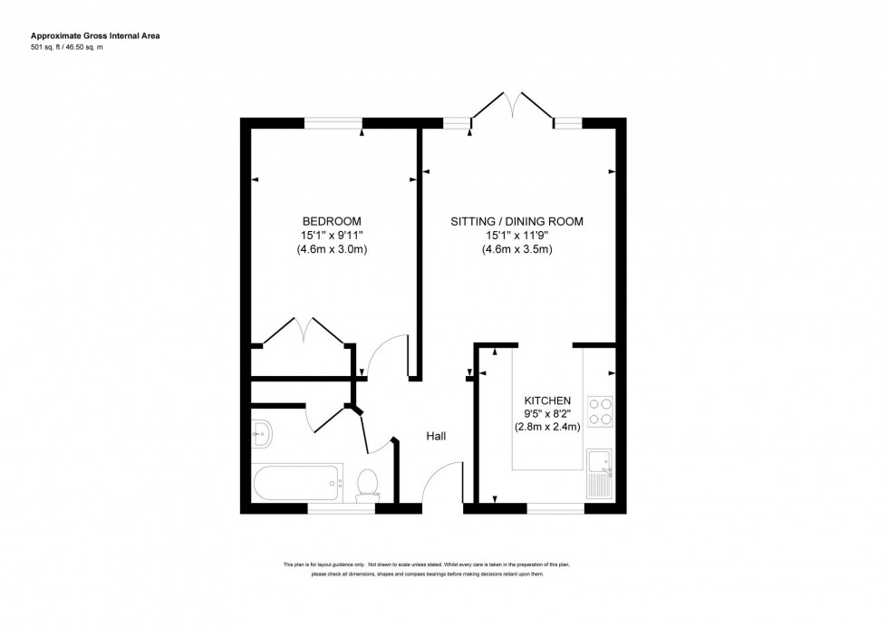 Floorplan for Bretts Orchard, Balcombe, RH17